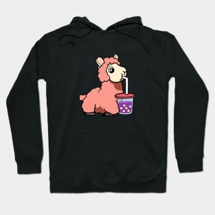 Boba Llama Hoodie